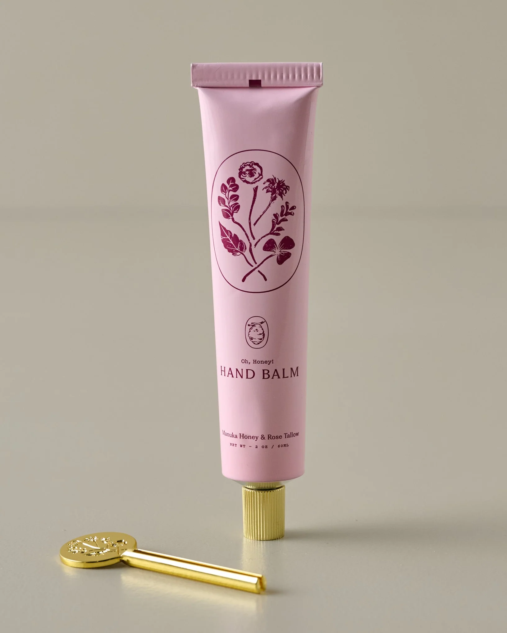 My Neighbor's Tallow Manuka Honey & Rose Hand Balm