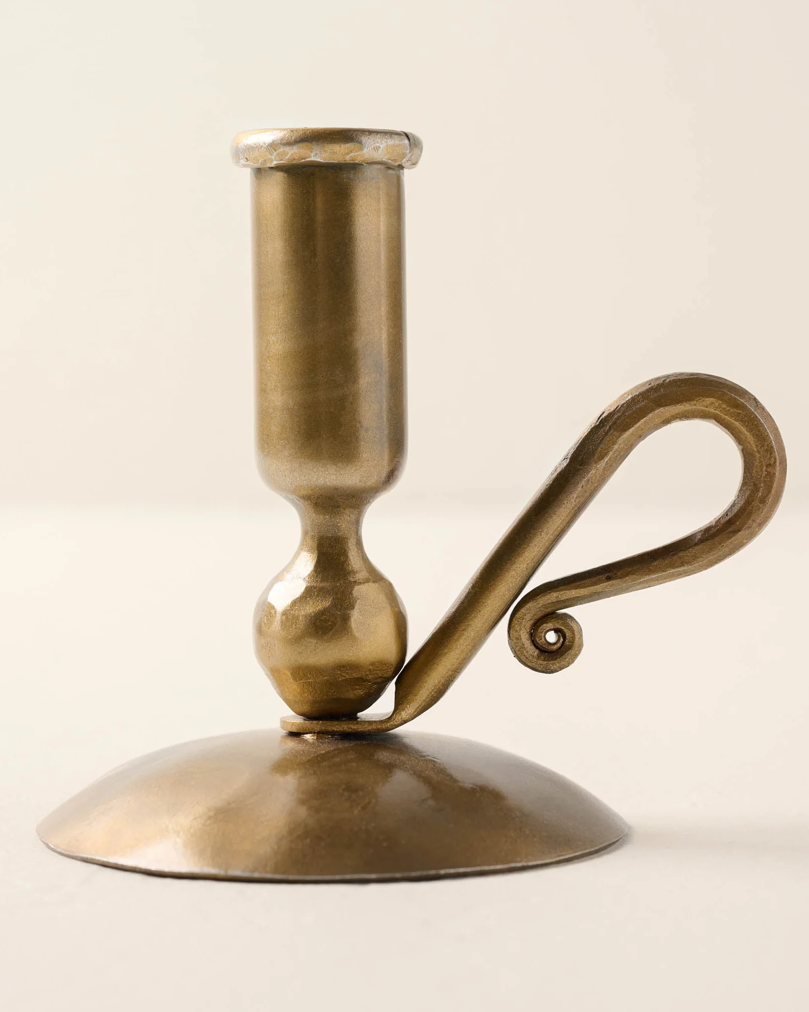Brass Wright Taper Holder