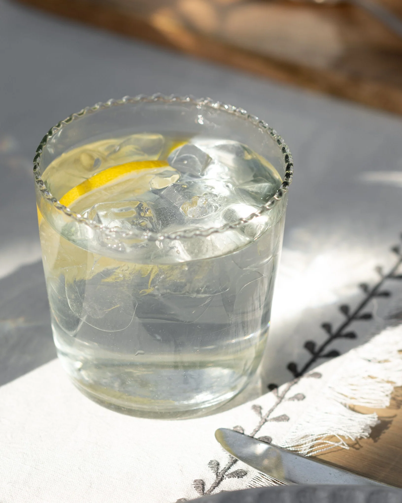 Elizabeth Bottle Cut Glass Tumbler