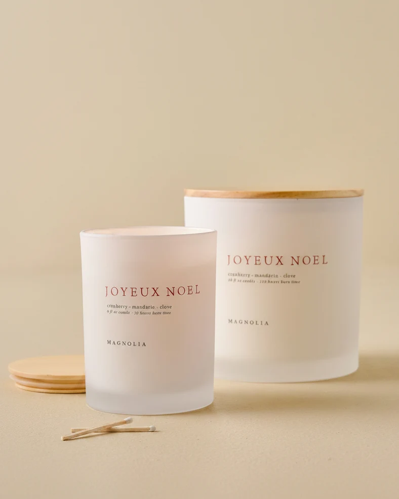 Magnolia Joyeux Noel Candle