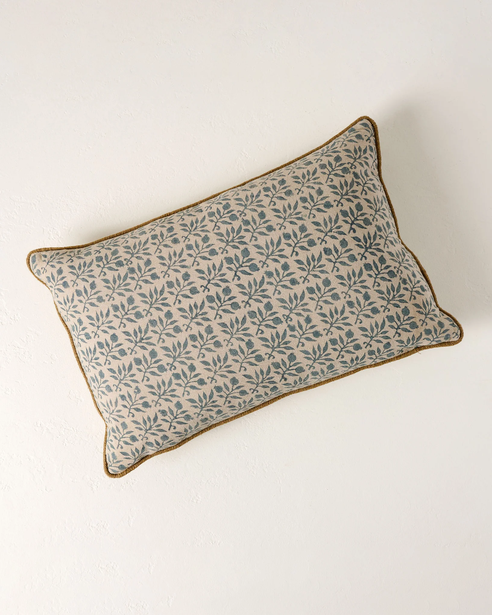 Lucie Floral Printed Lumbar Pillow