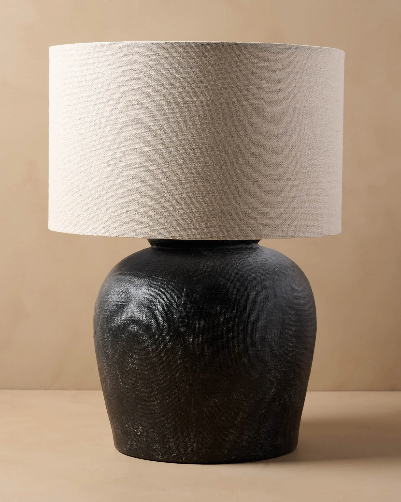 Charcoal Greenleigh Oversized Table Lamp