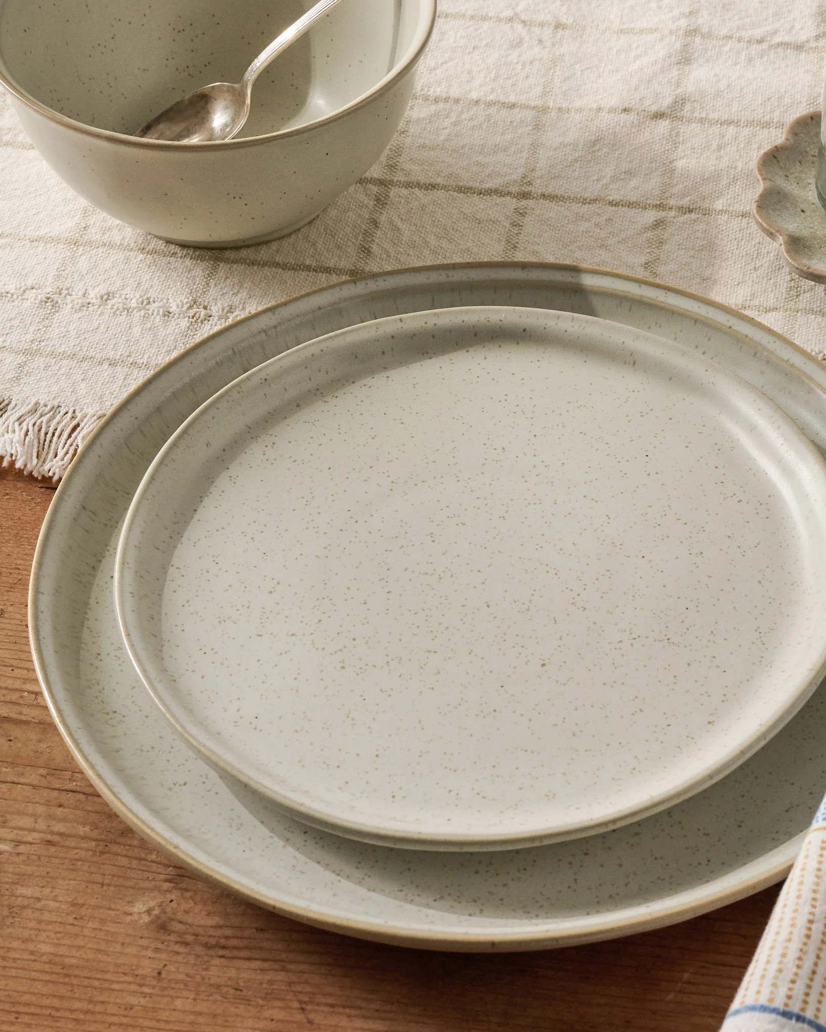 French Grey Plate
