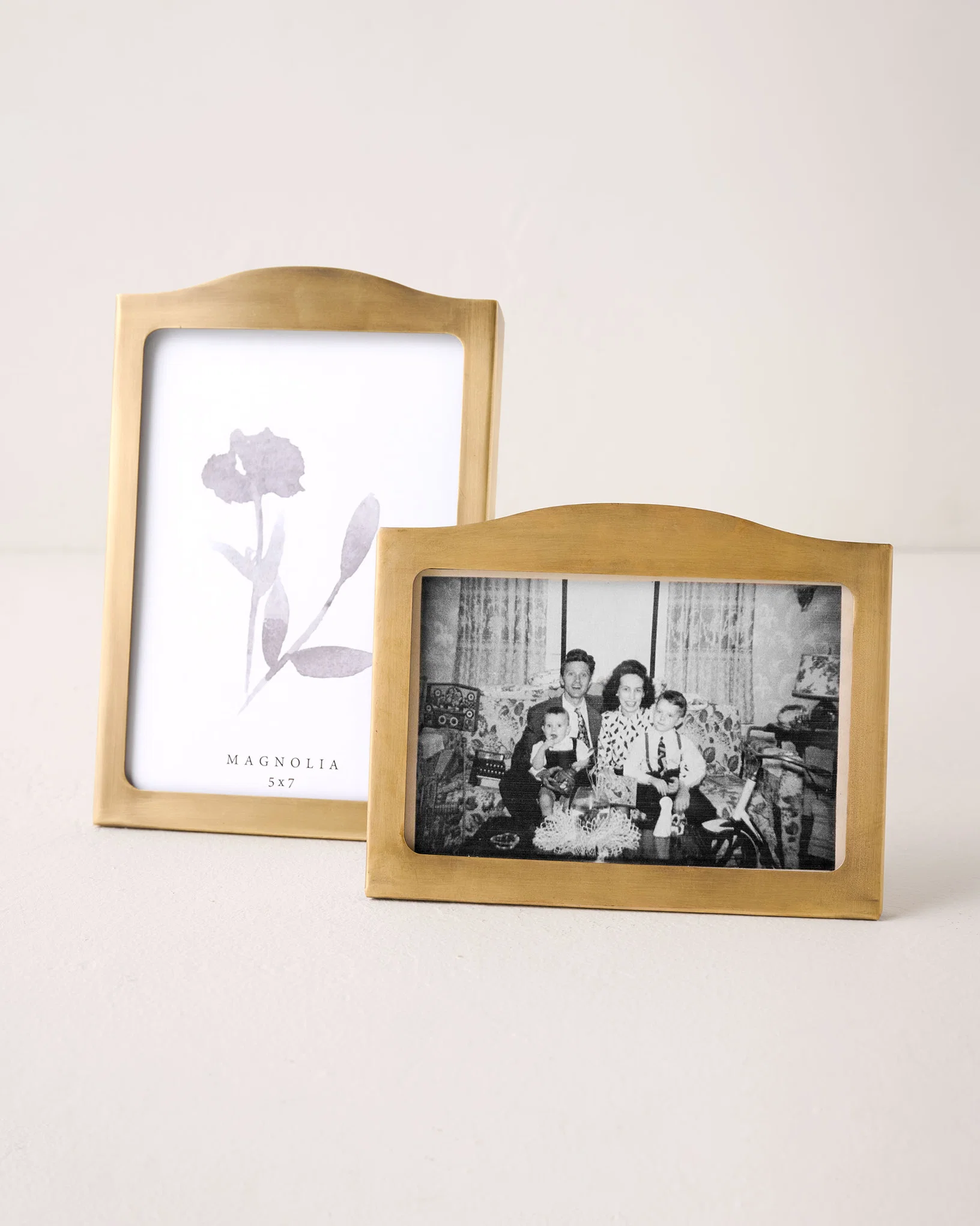 Beale Antique Brass Photo Frame