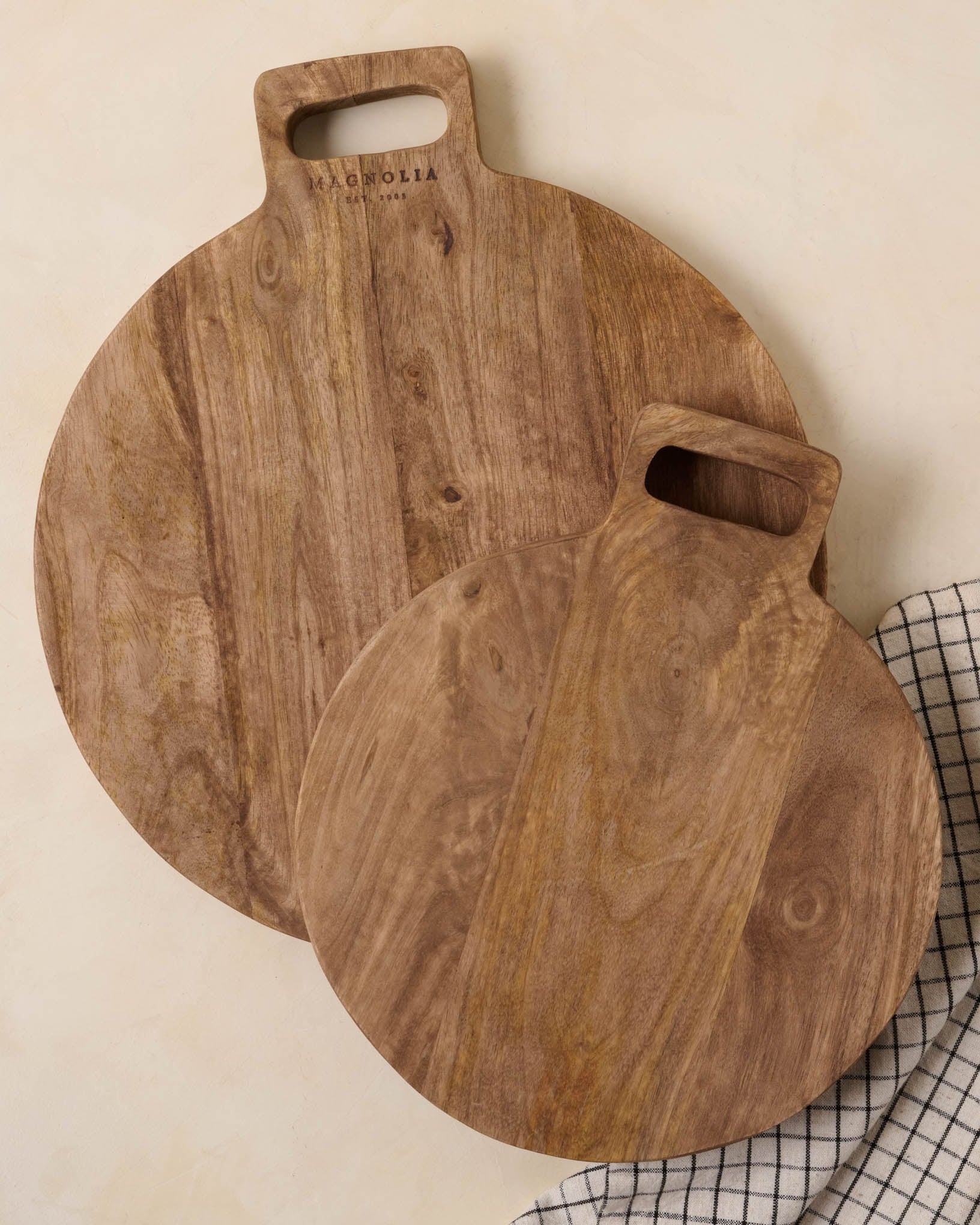 Mango Wood Round Bread Board