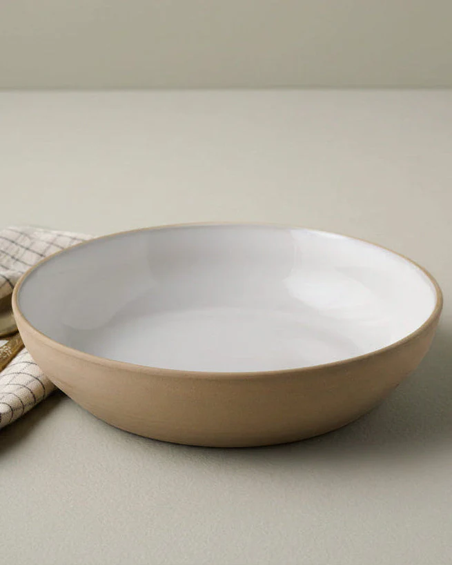 Stone White Lakelynn Pasta Bowl