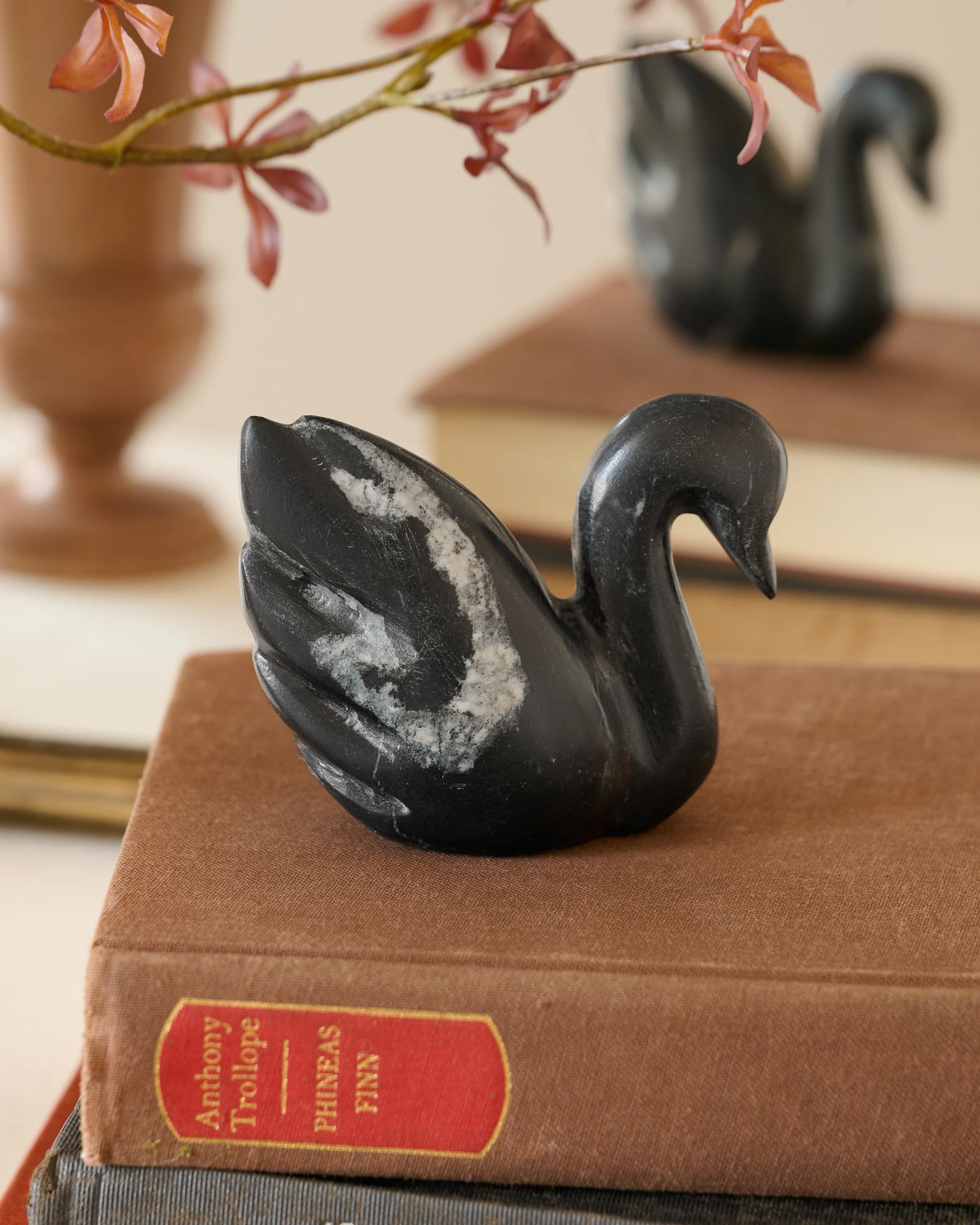 Decorative Marble Swan
