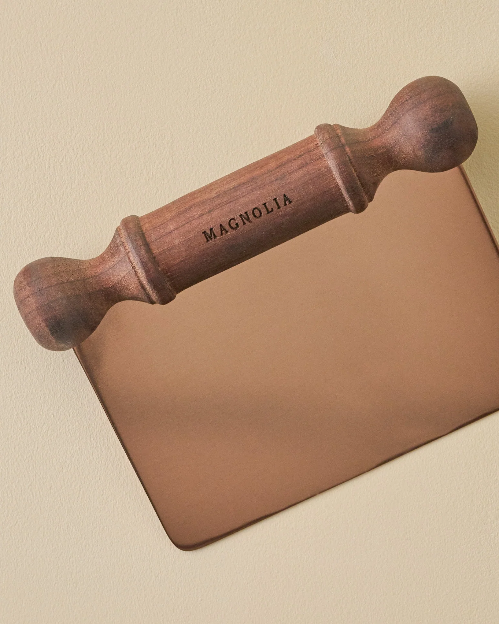 Magnolia Vintage Walnut Handle Bench Scraper