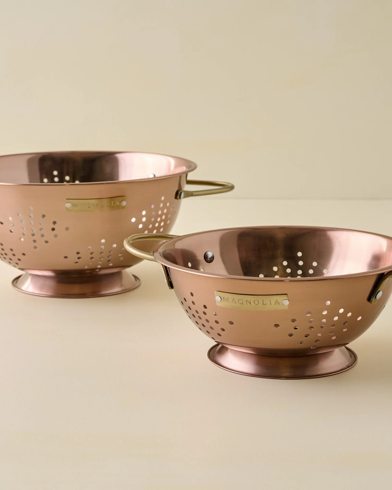 Copper + Brass Colander