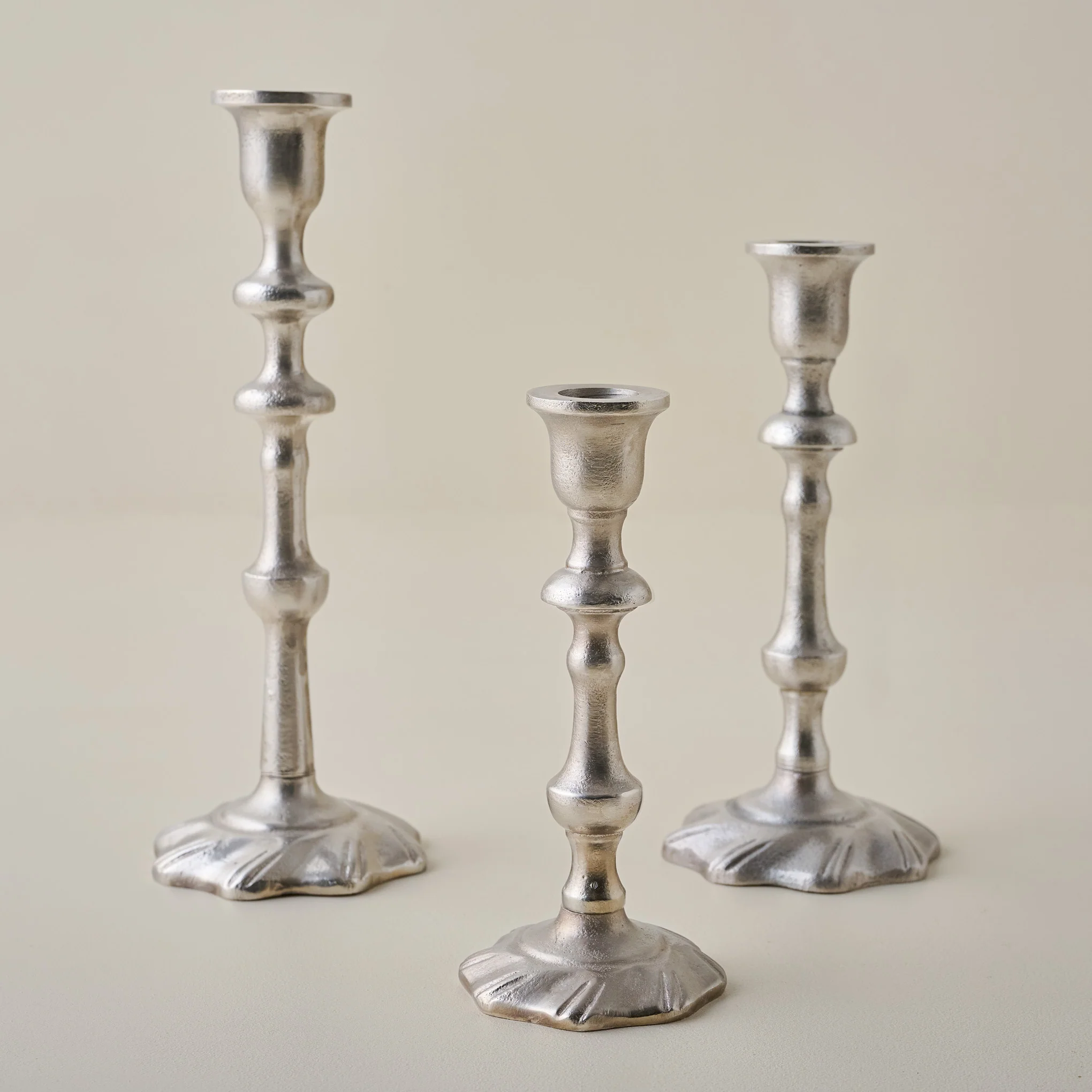 Elise Antique Inspired Taper Holder