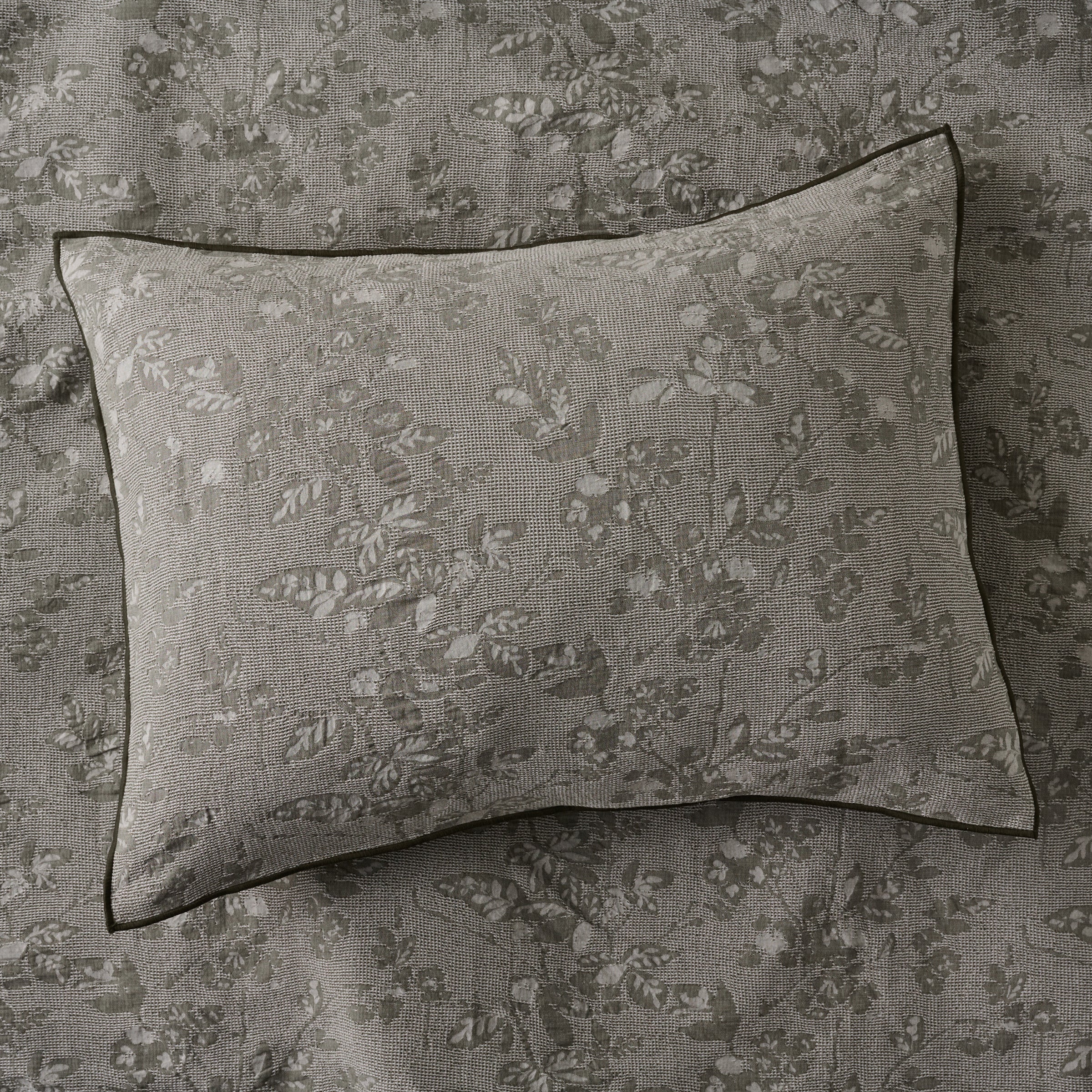 Willow Floral Jacquard Sham