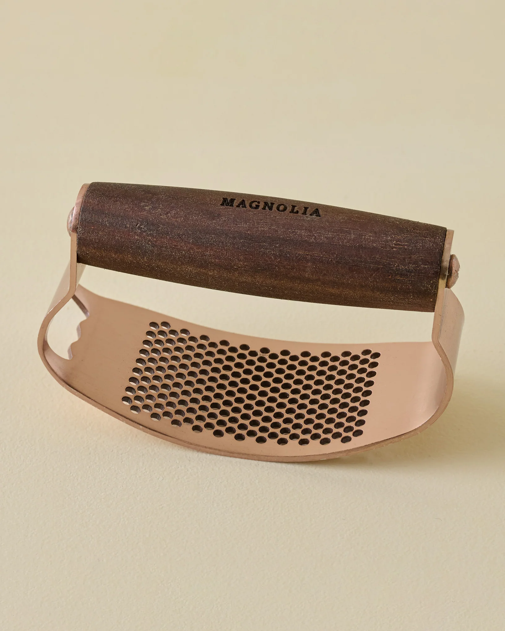 Copper + Walnut Garlic Rocker