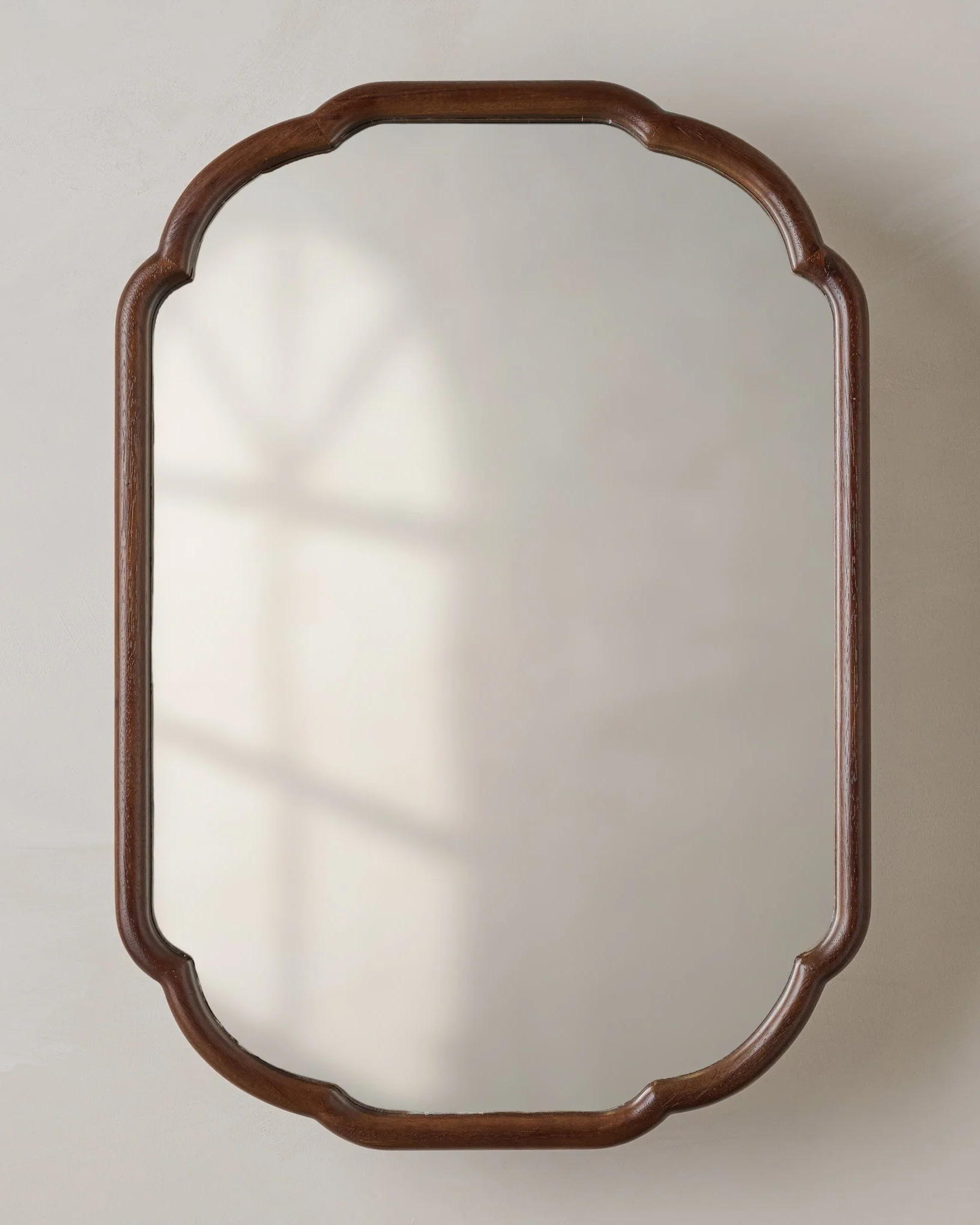 Greer Wood Scalloped Medicine Cabinet
