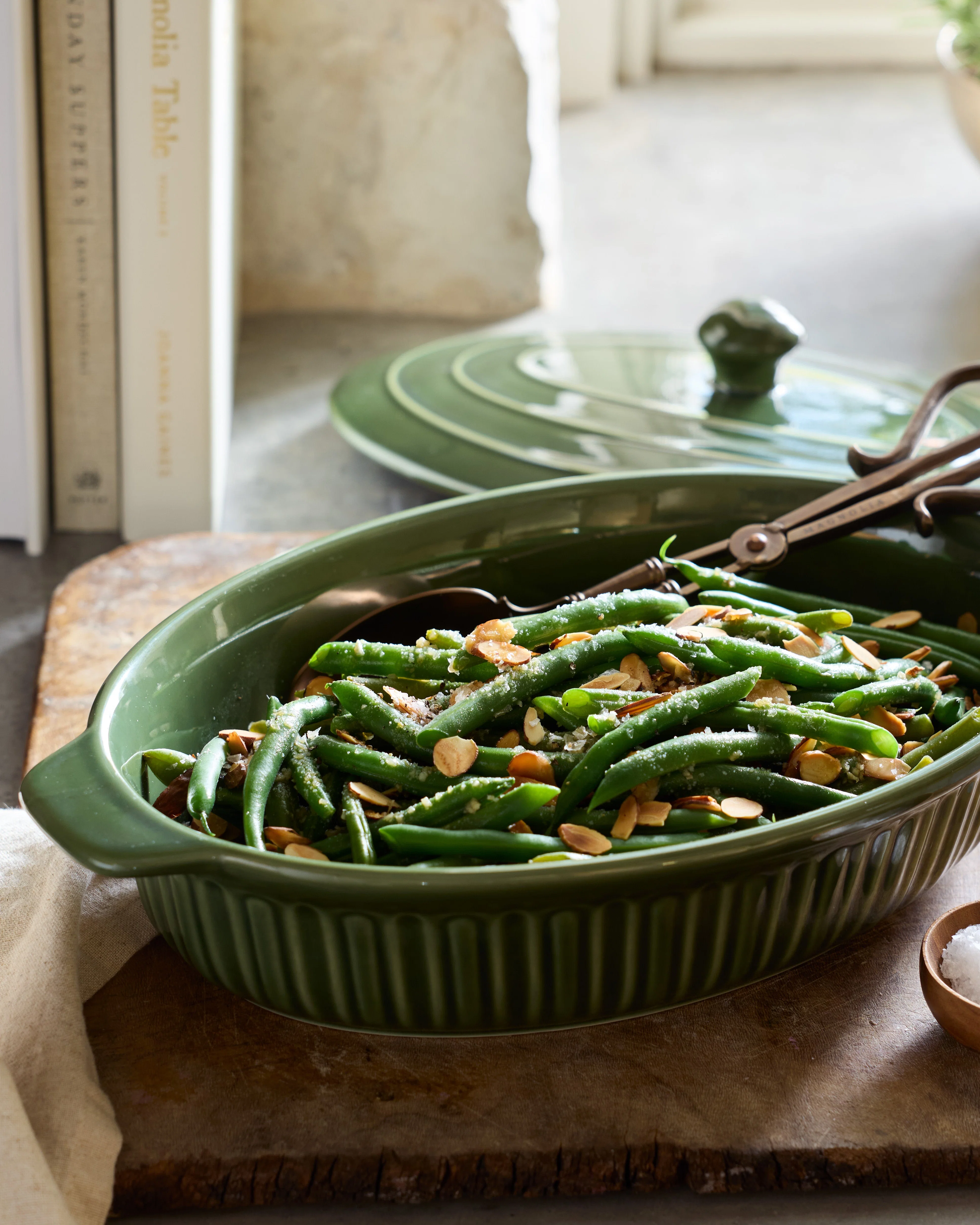 The Cottage Collection Forest Green Oval Baking Dish