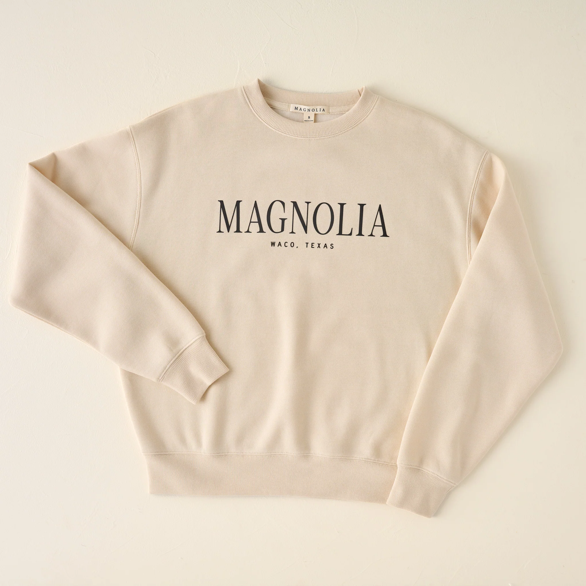 Magnolia Ivory Soft Fleece Sweatshirt
