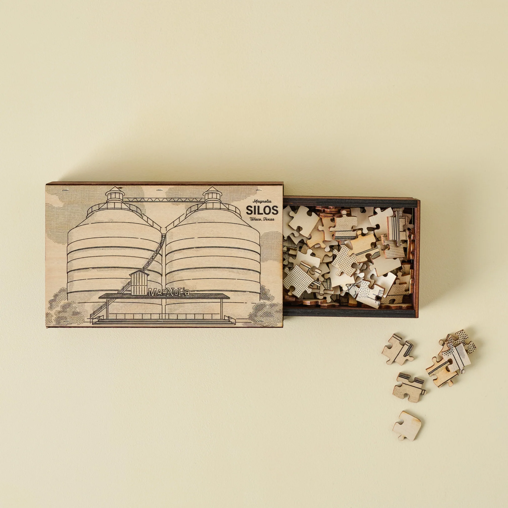 Magnolia Wooden Puzzle