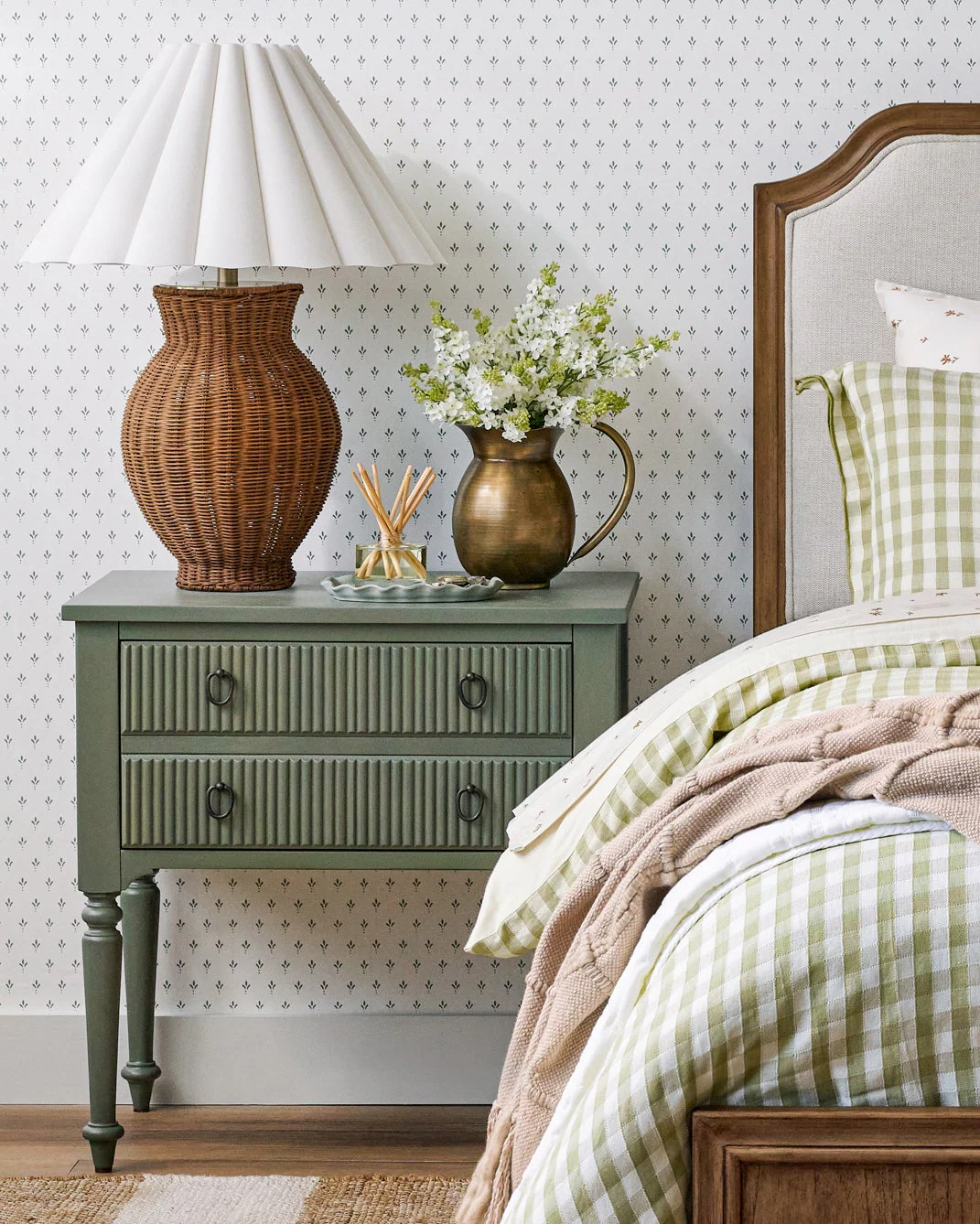 Corinne Reeded Nightstand