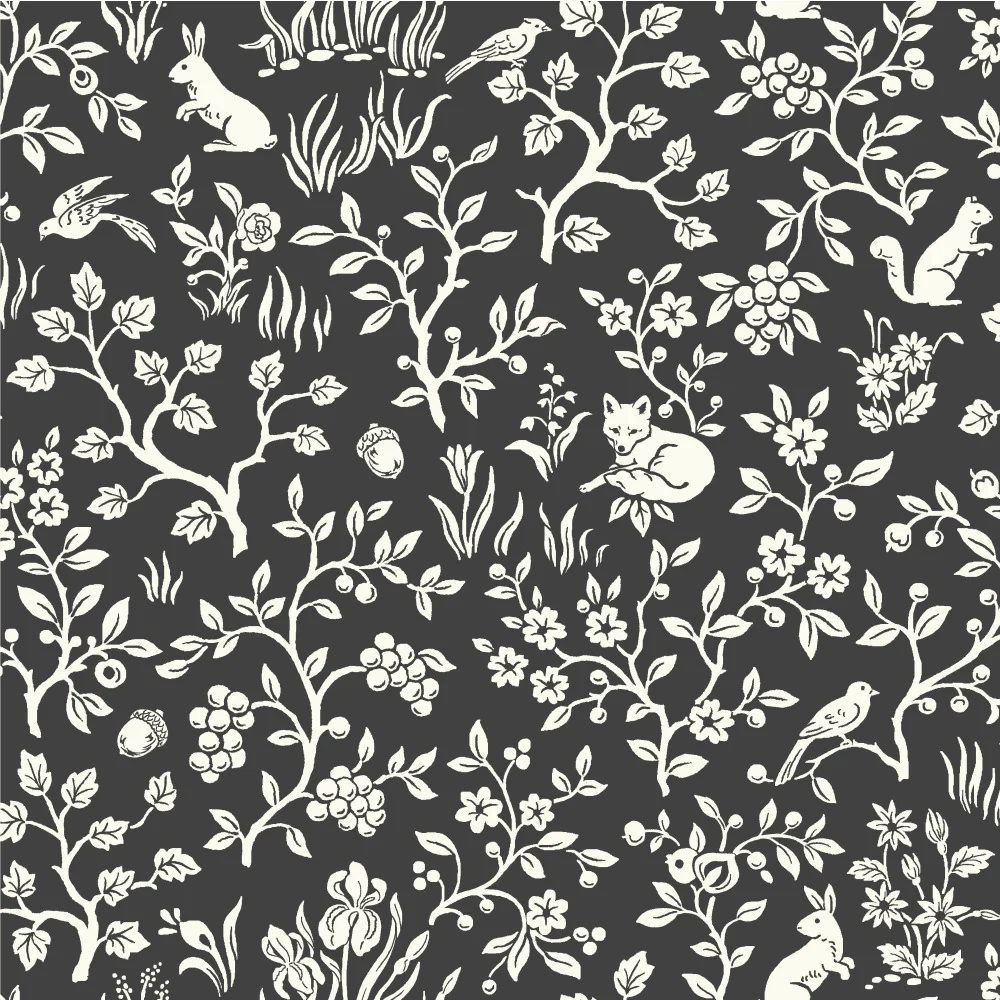 Fox & Hare Wallpaper