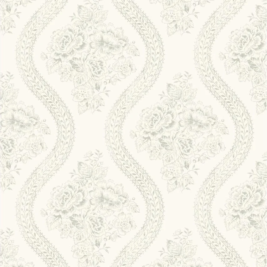 Coverlet Floral Wallpaper