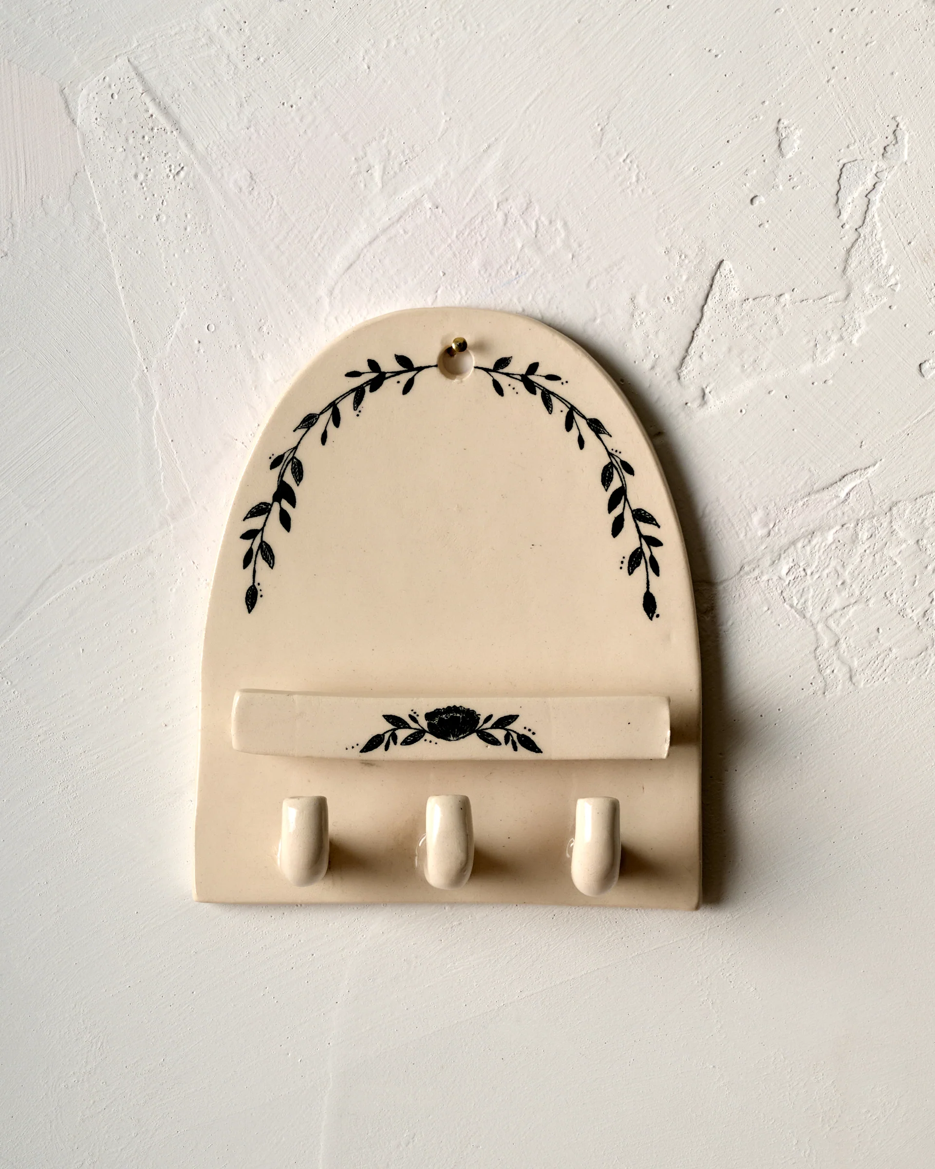 Ceramic Wall Jewelry Holder