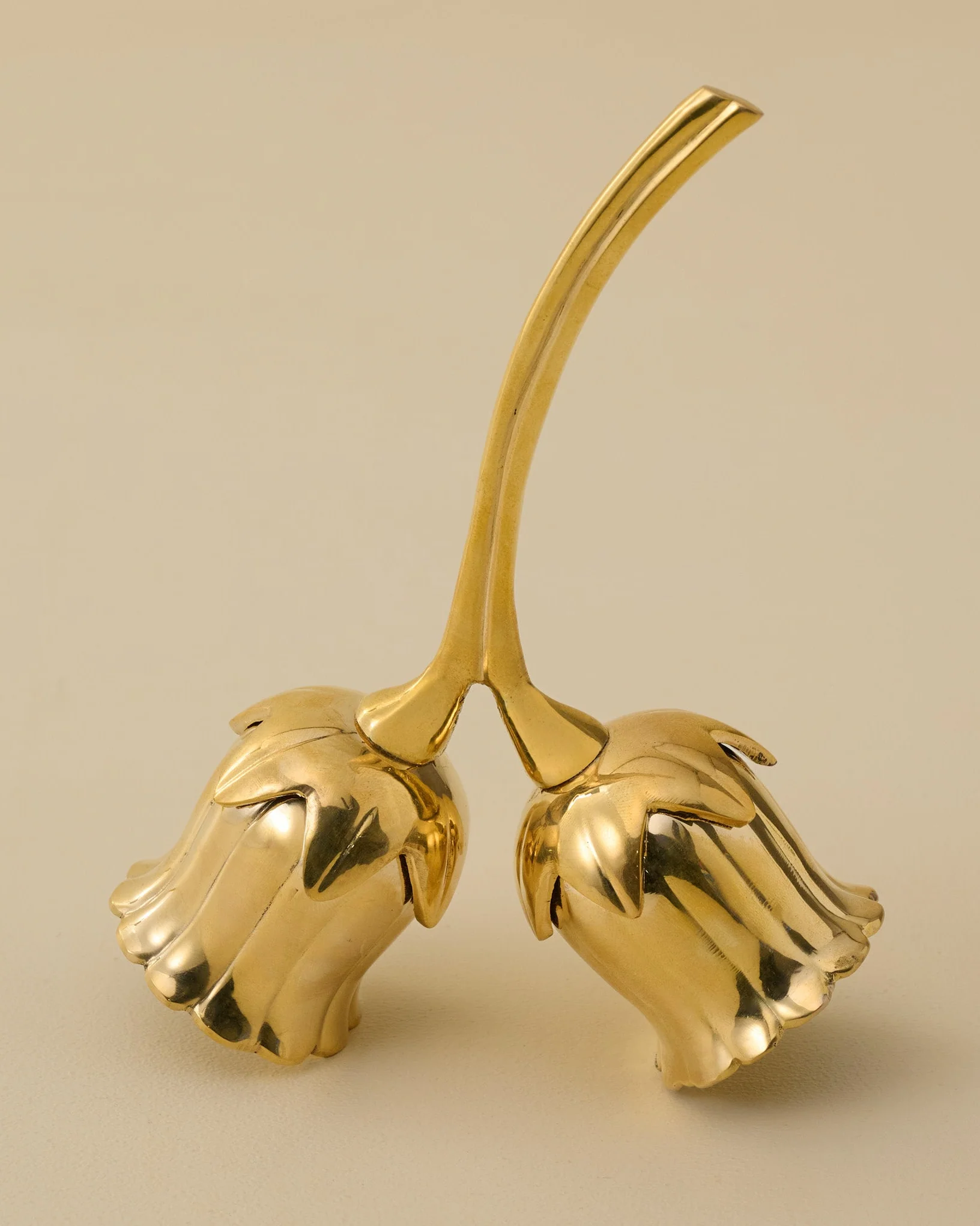 Double Tulip Brass Bell