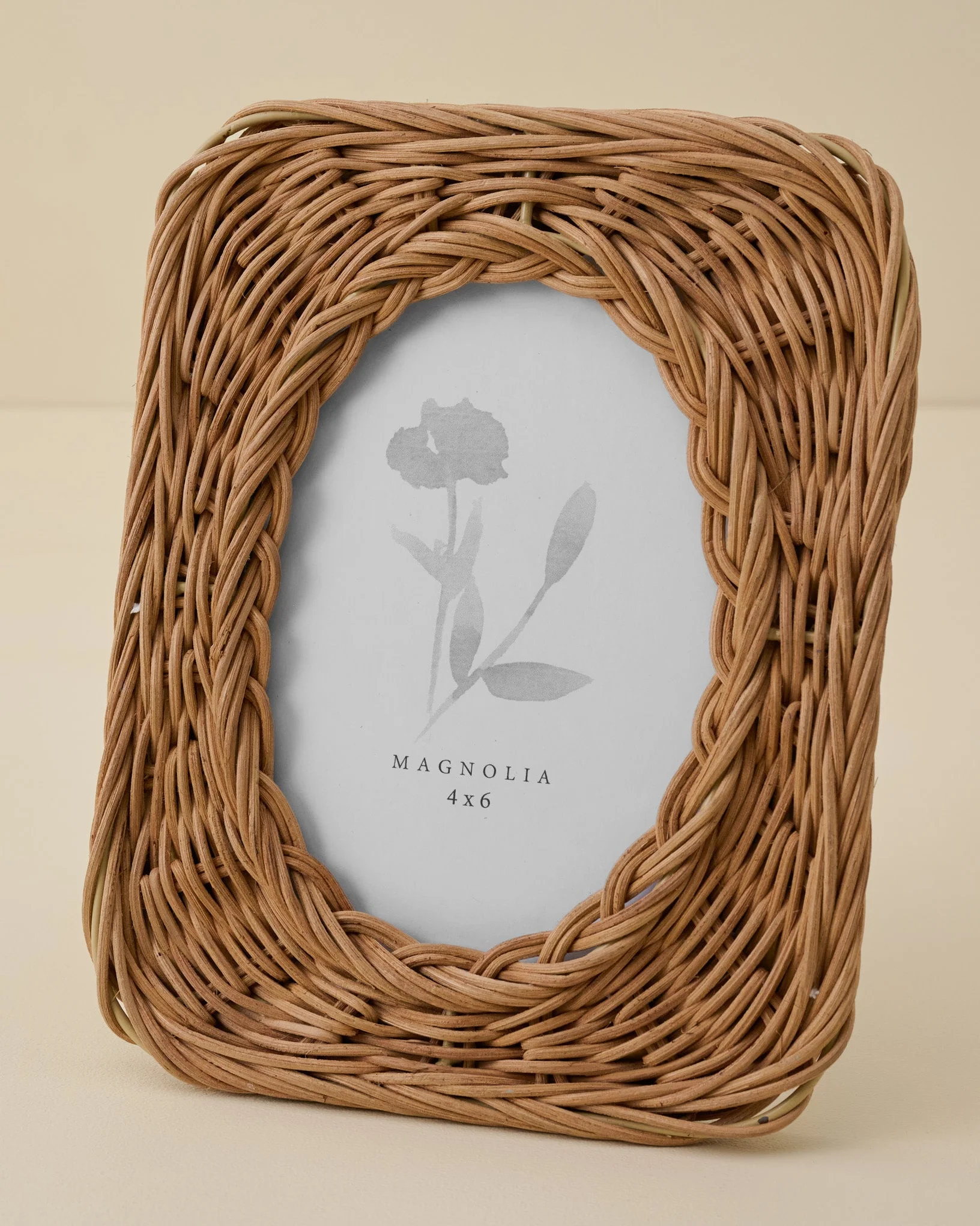 Robin Woven Rattan Photo Frame