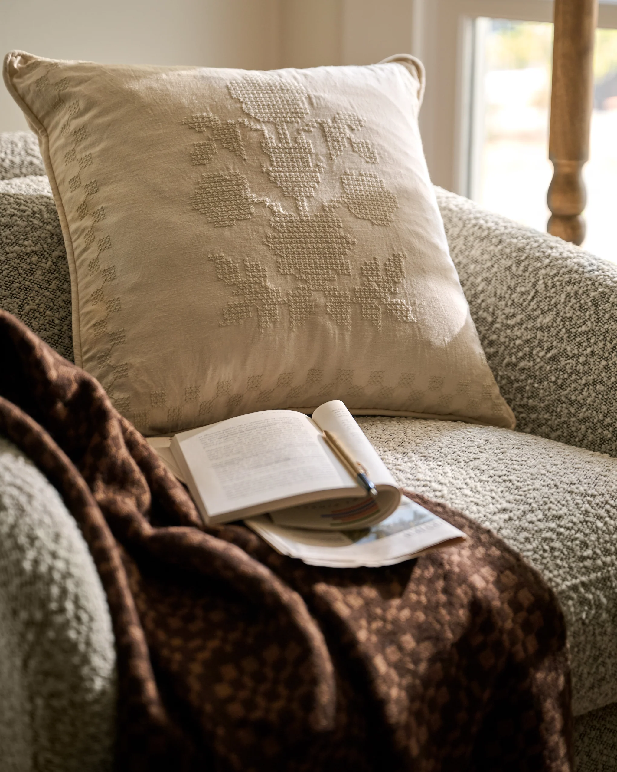 Cammie Embroidered Pillow