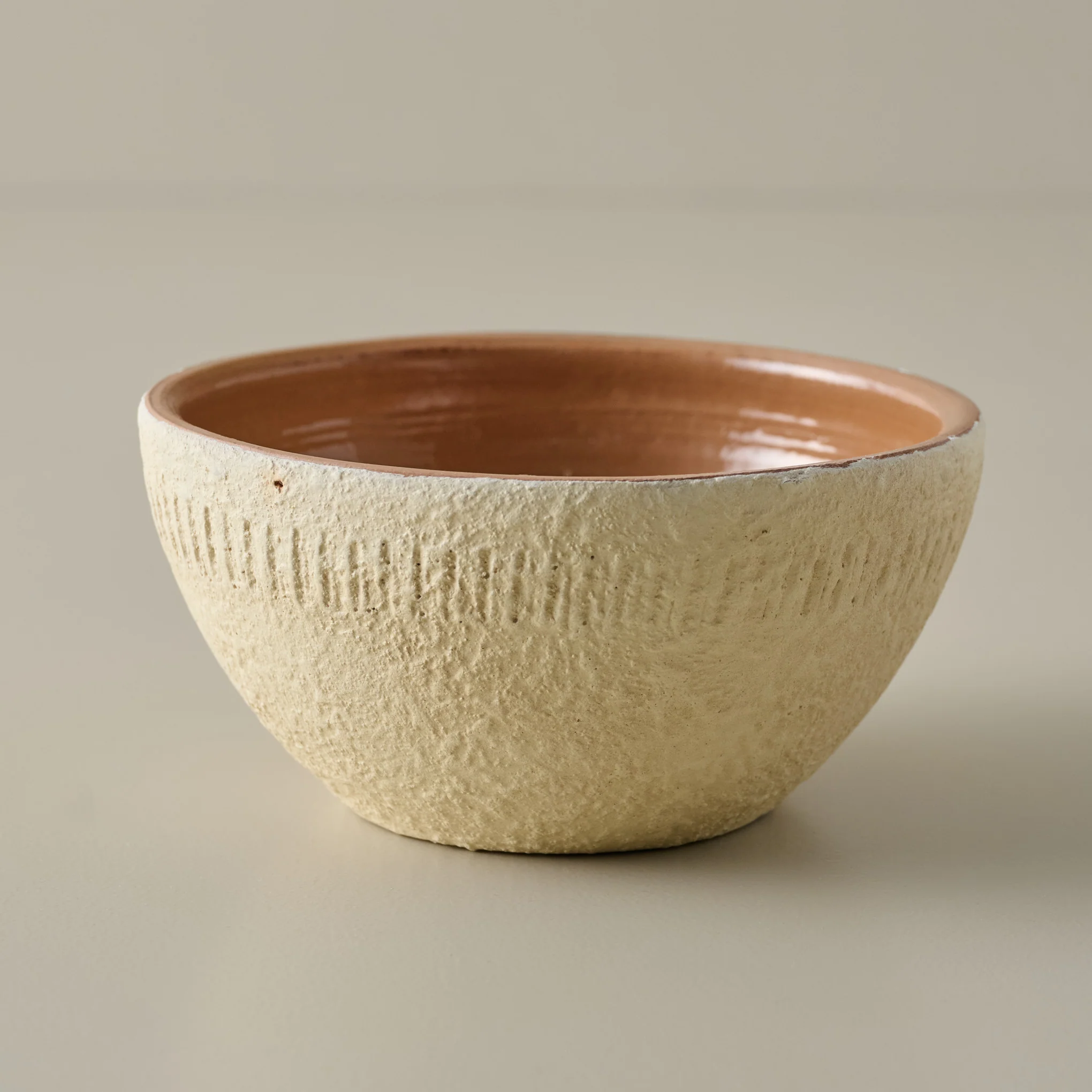 Rustic Terracotta Accent Bowl