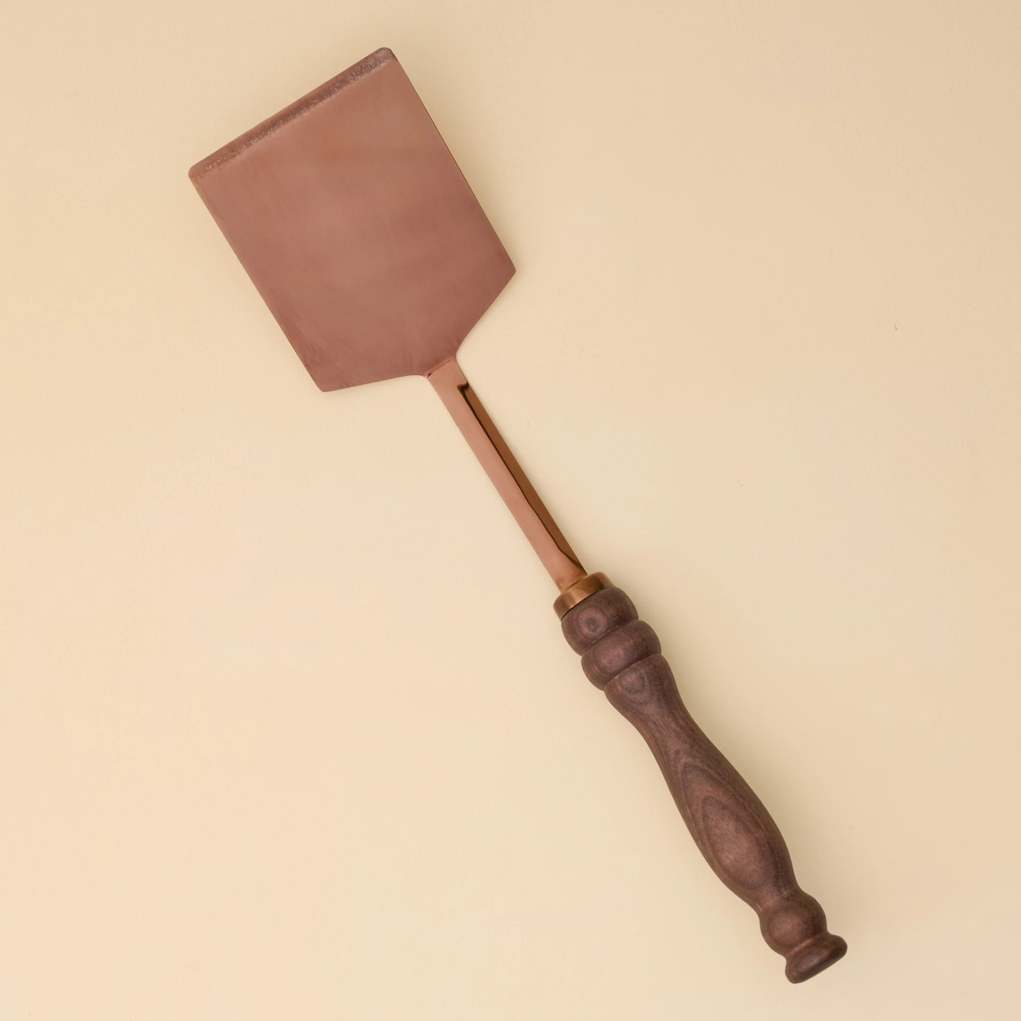 Walnut Handle + Copper Turner