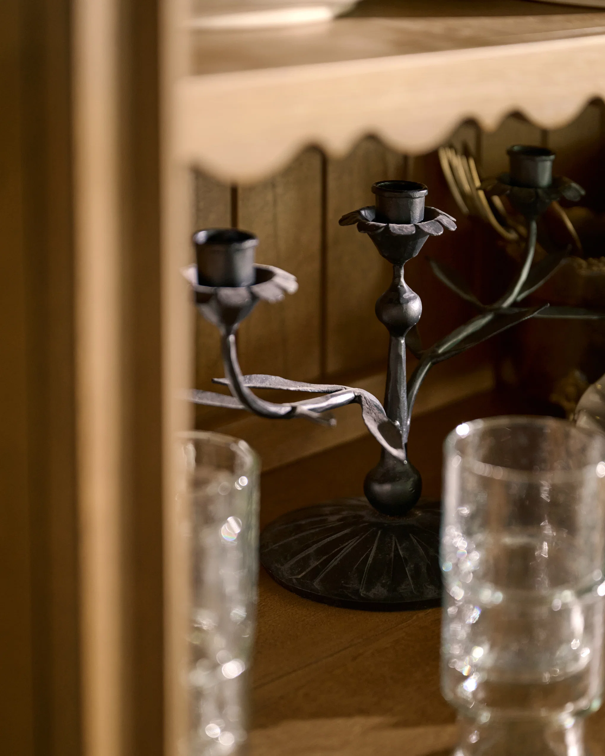 Gracie Forged Candelabra