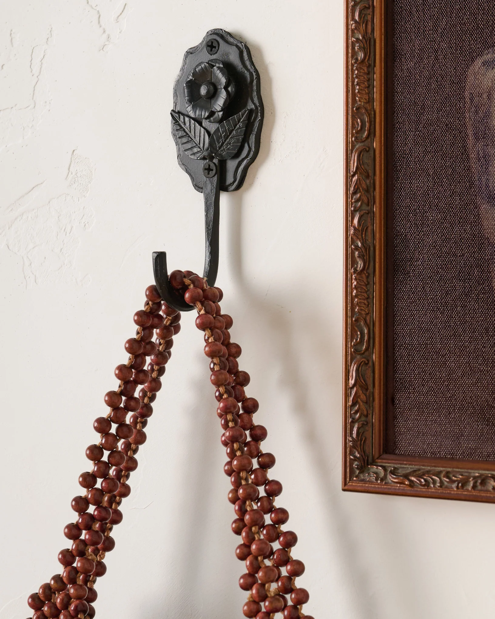 Forged Iron Floral Hook II