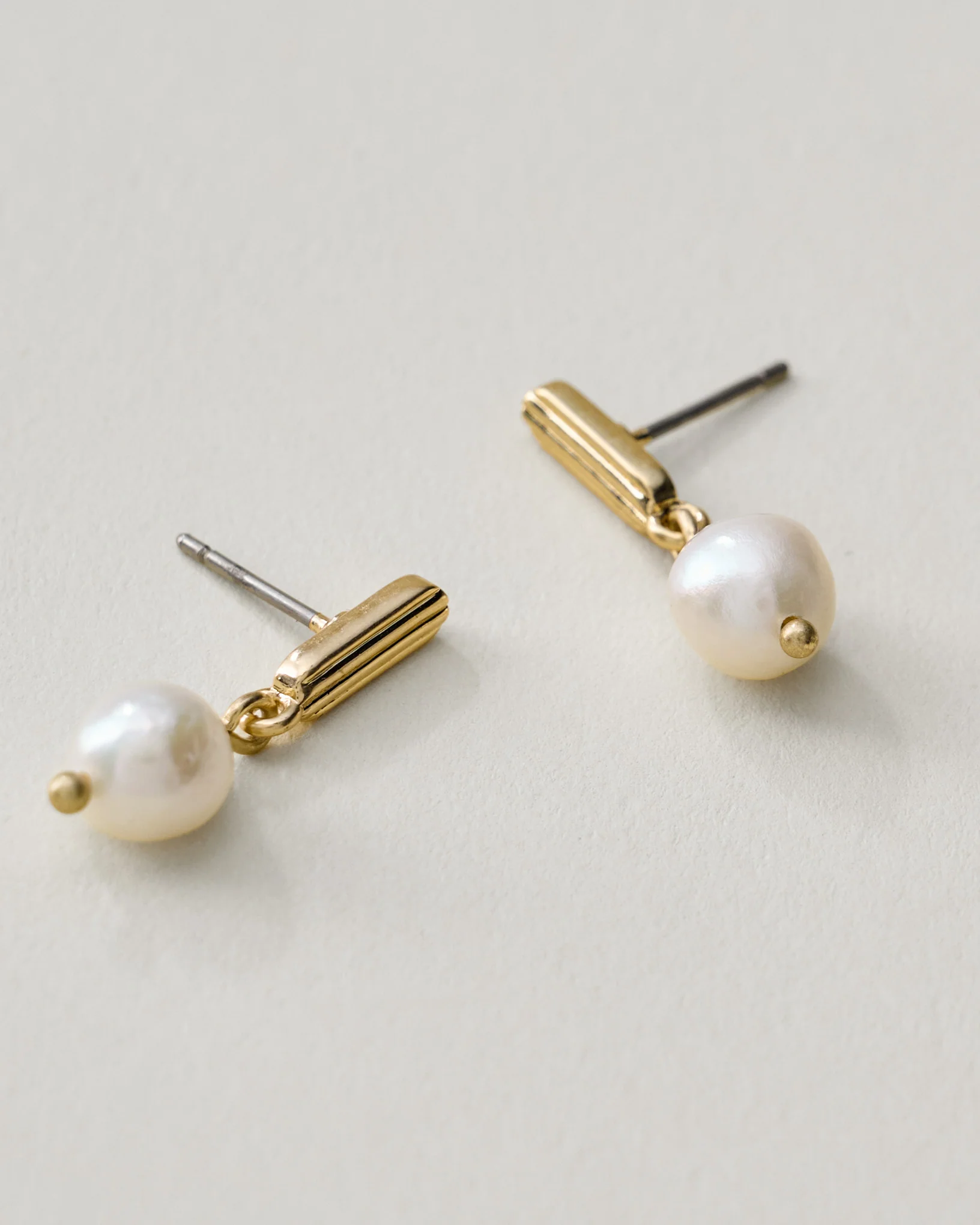 Magnolia Pearl Drop Earrings