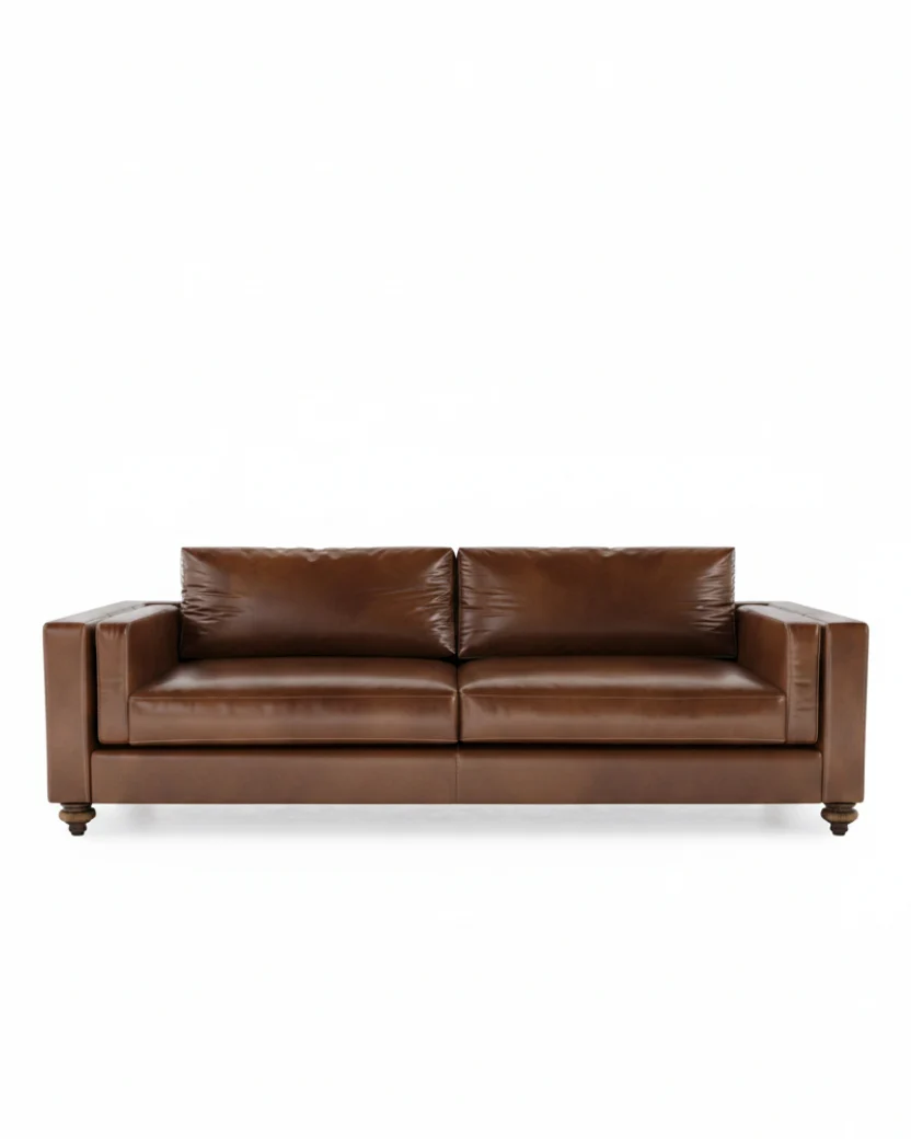 Andrews Leather Sofa