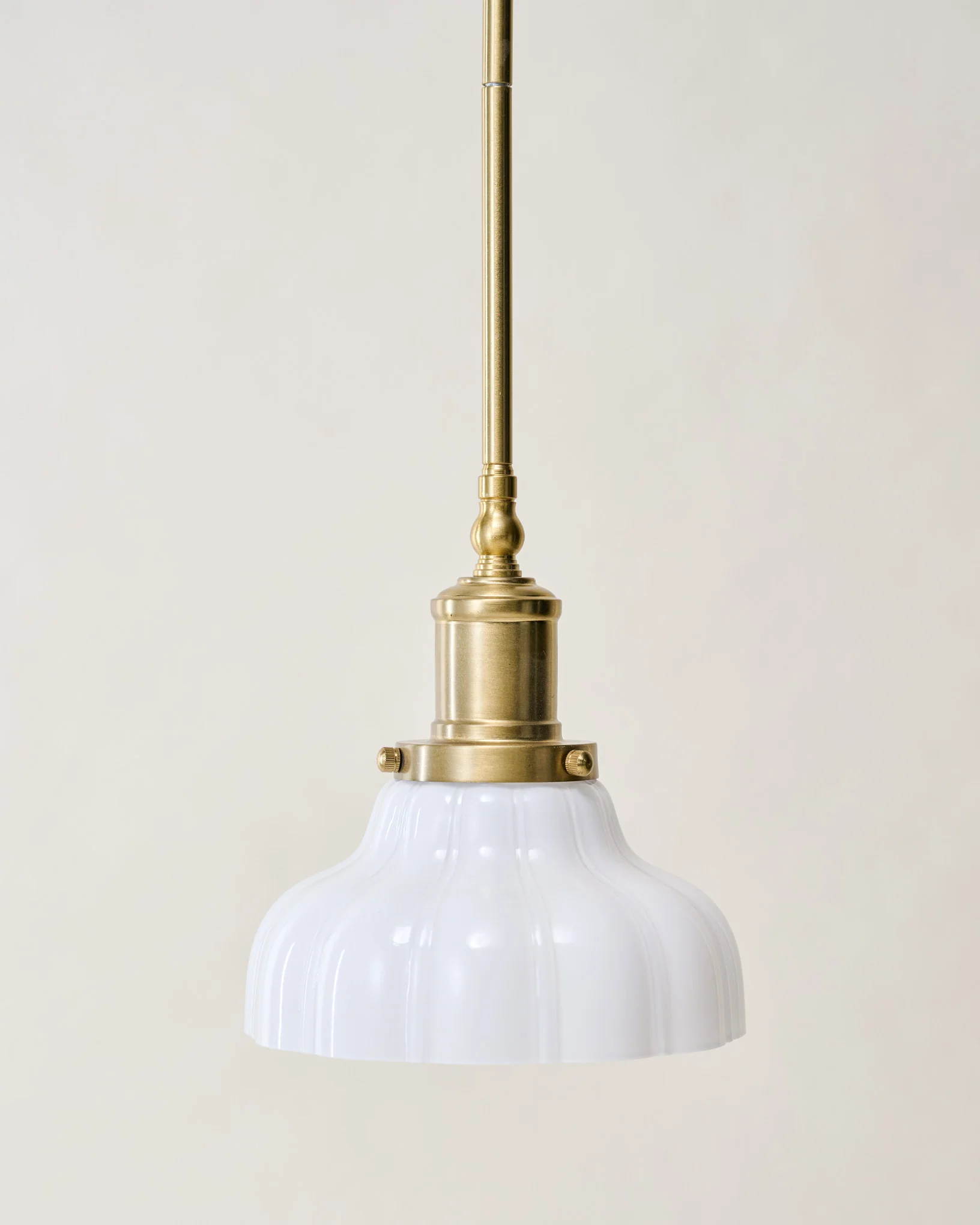 Polly Milk Glass Pendant