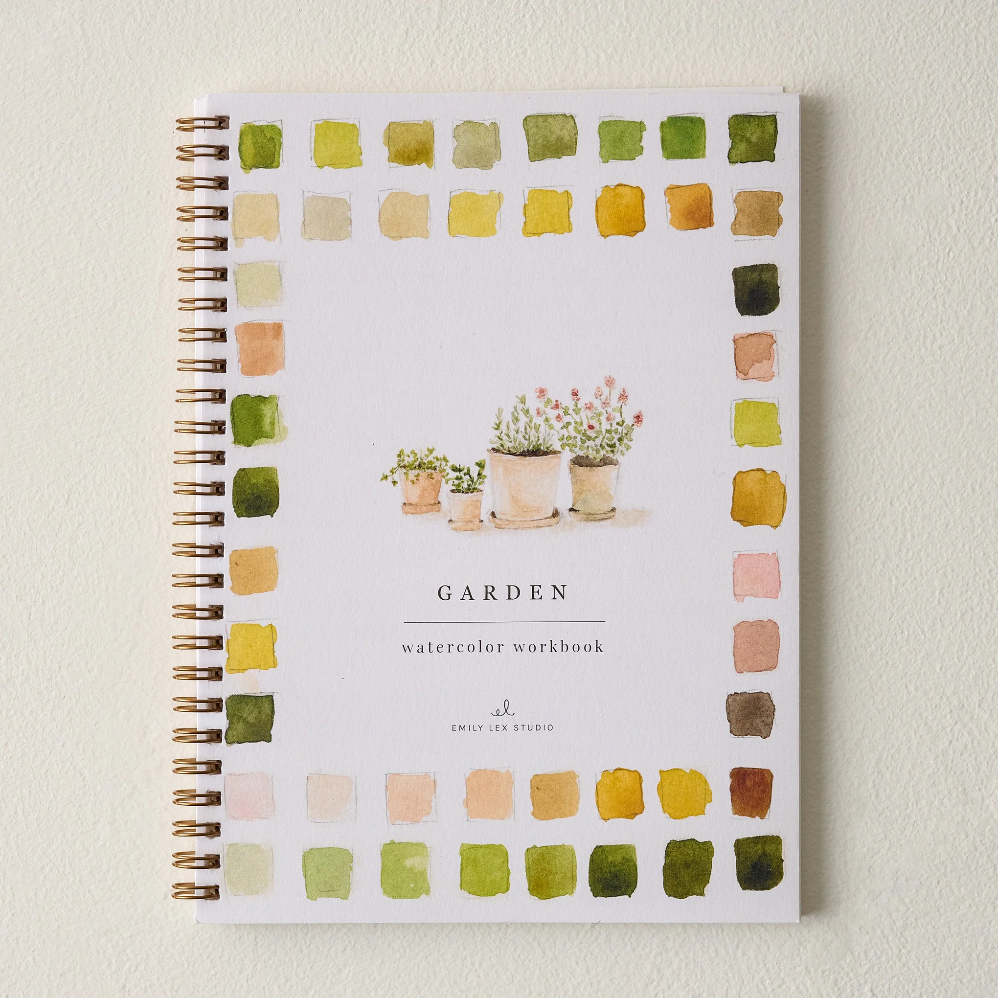 Garden Watercolor Workbook