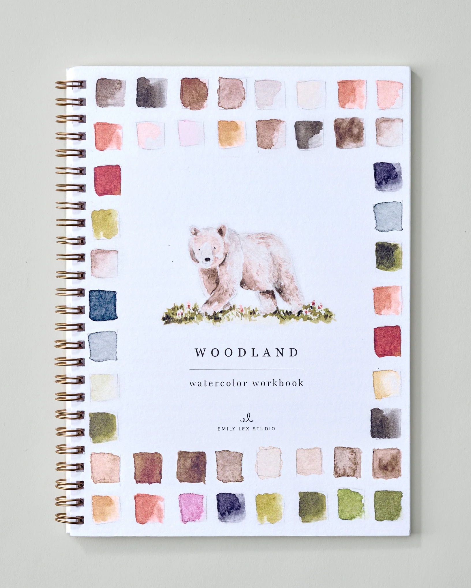 Woodland Watercolor Workbook