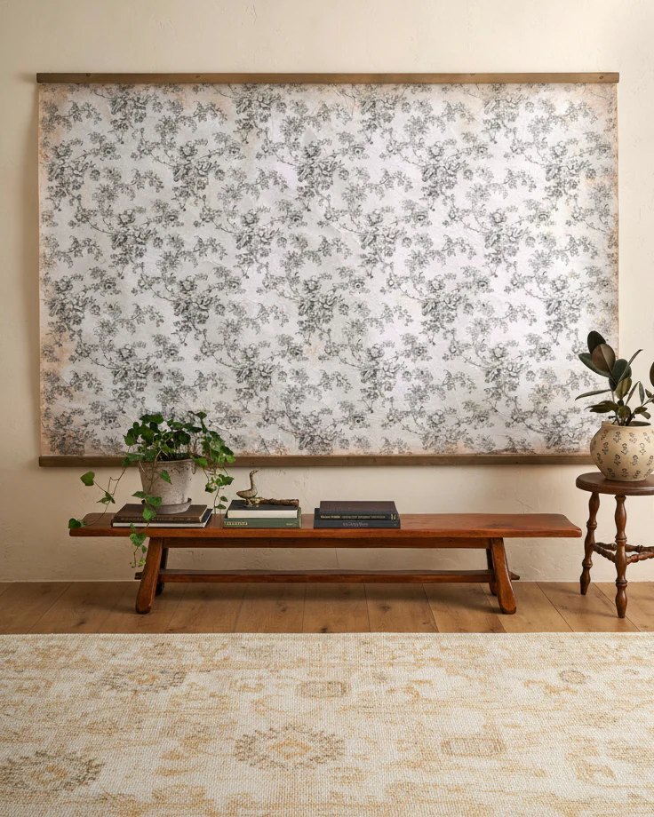 Oversized Heirloom Garden Tapestry