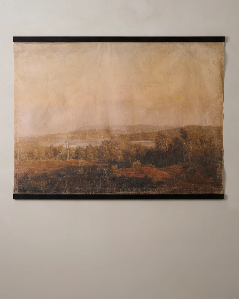Oversized Vintage Countryside Tapestry