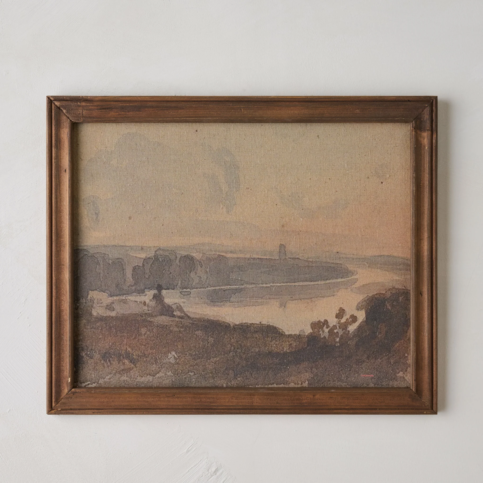 Still Reflection Framed Print