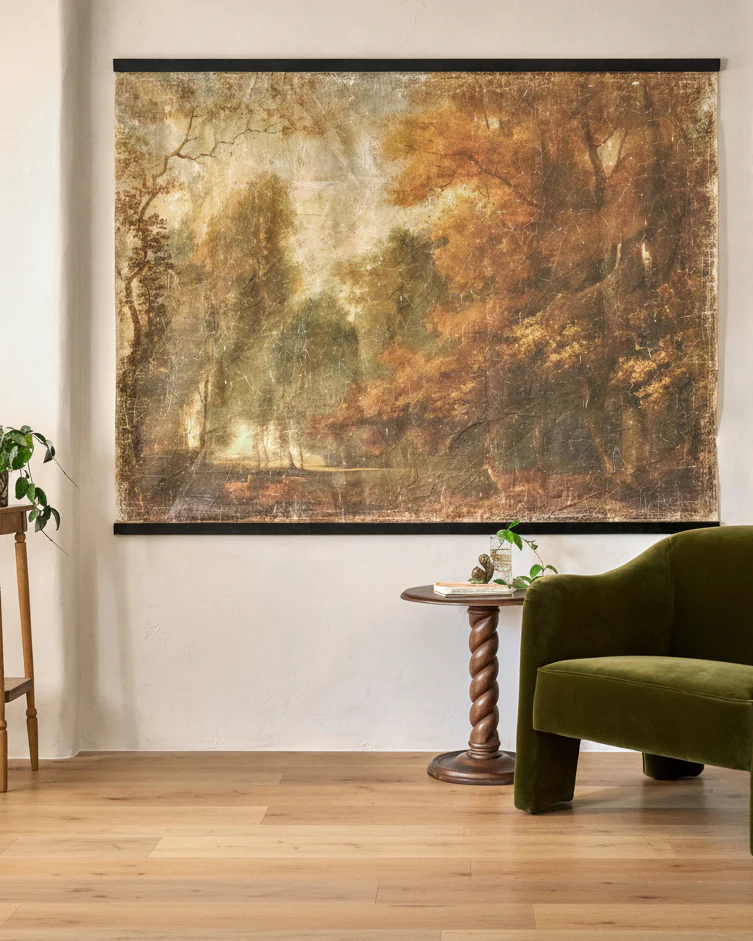 Oversized Enchanted Forest Tapestry