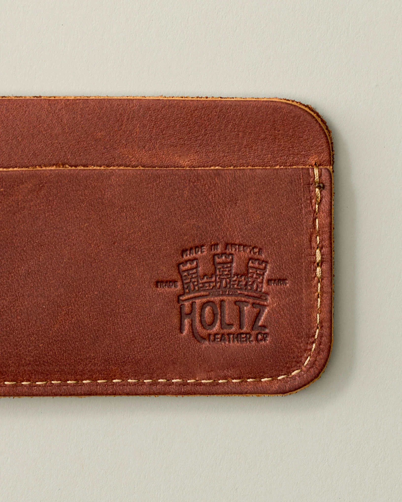 The Charleston Personalized Fine Leather Triple Sleeve Front Pocket Wallet