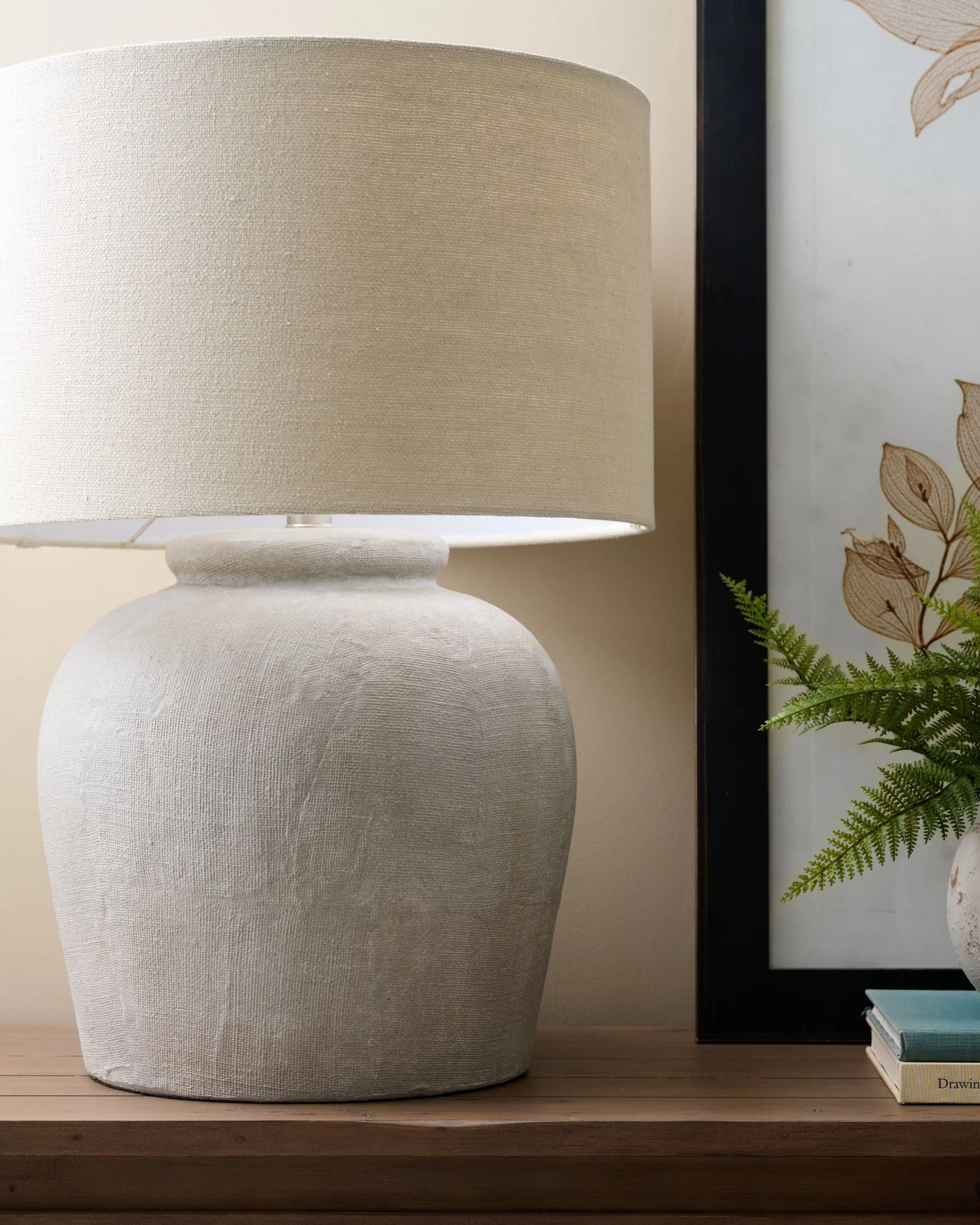 Cement Oversized Greenleigh Table Lamp